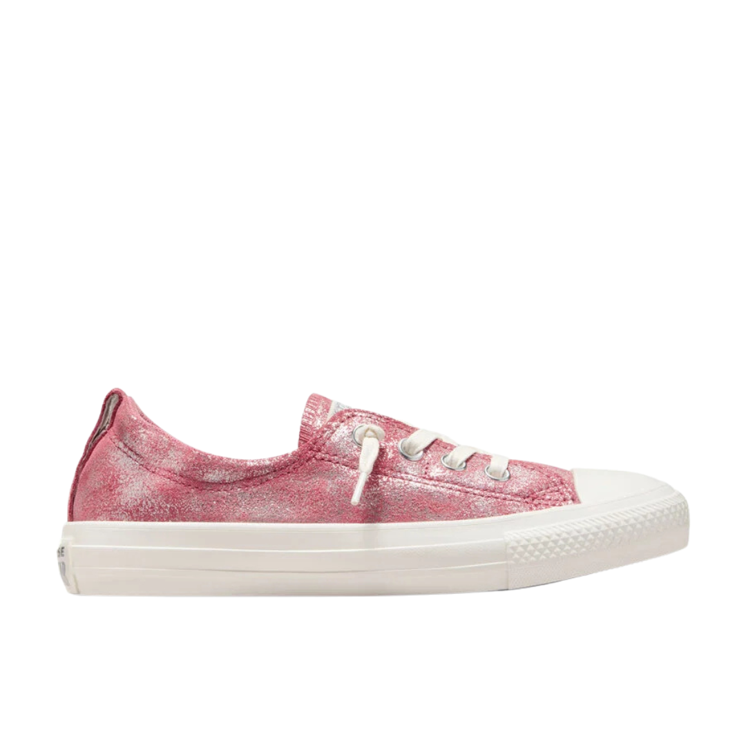 Converse Women's Chuck Taylor All Star Shoreline Slip Metallic Suede Shoes