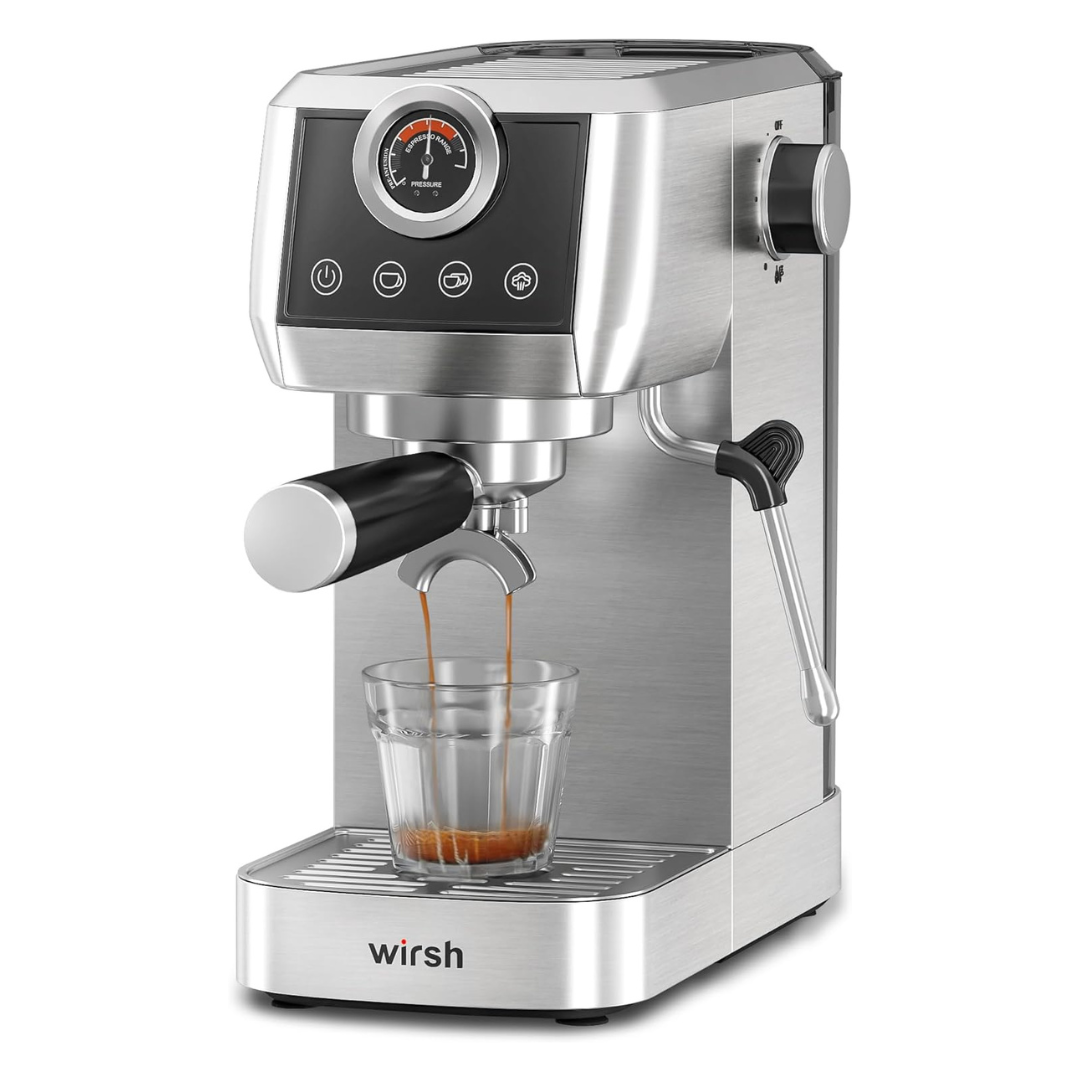 Wirsh Home Barista Plus Espresso Machine 20 Bar