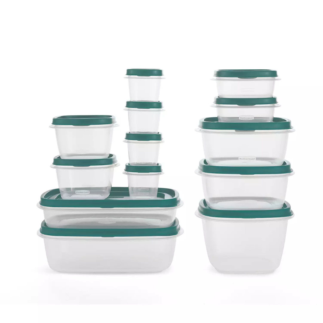 26-Pieces Rubbermaid Easy Find Lids Food Storage Containers