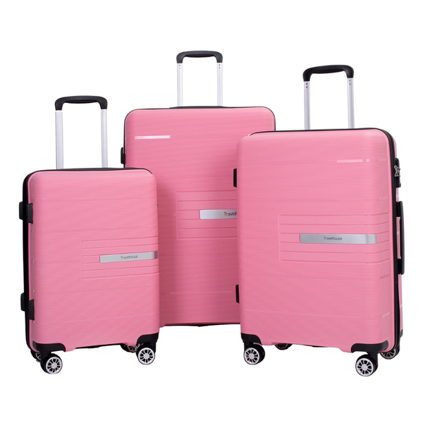 3-Piece Tripcomp Hardside Carry On Luggage Sets (Various Colors)