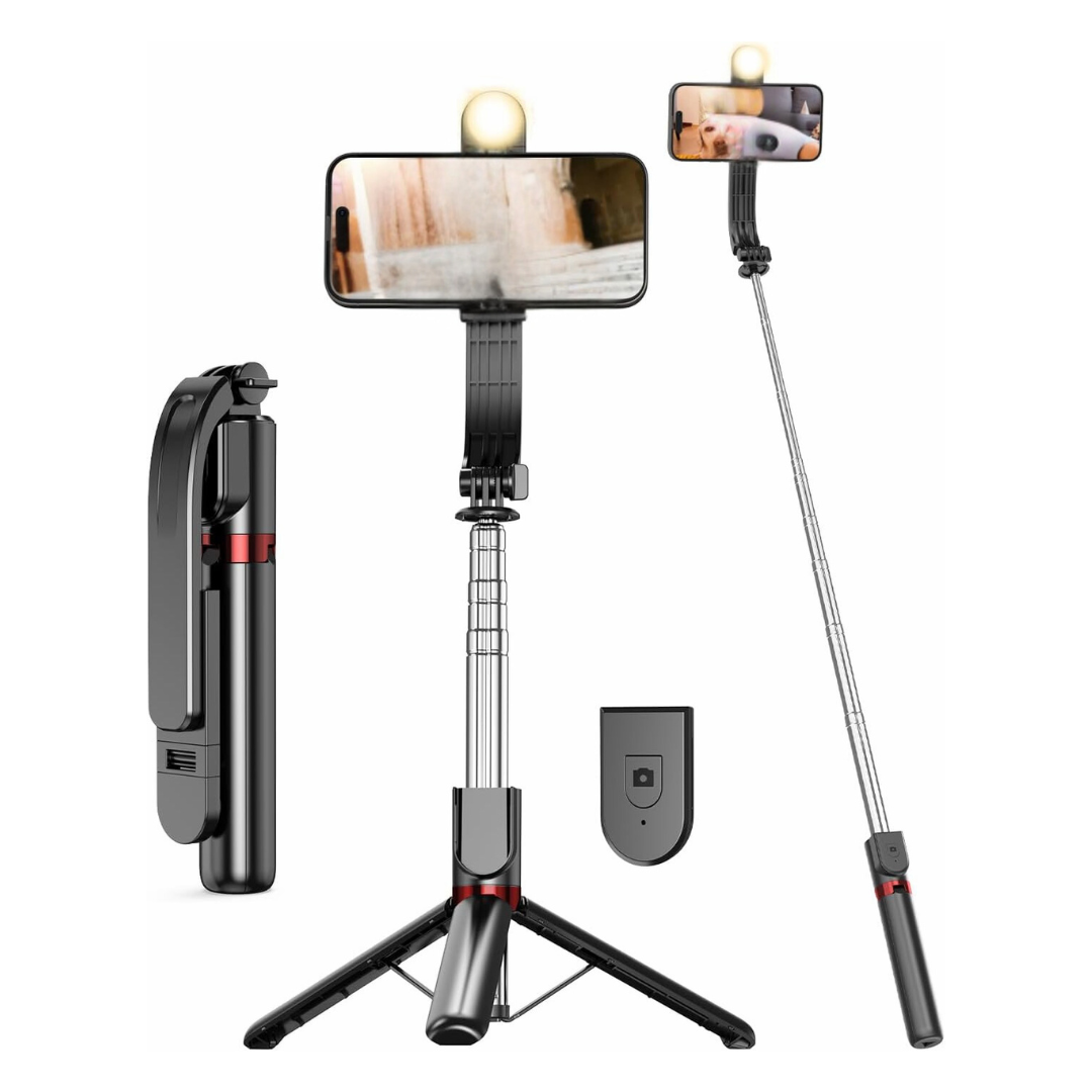 Befame 55" Phone Tripod & Selfie Stick Stand With Wireless Remote