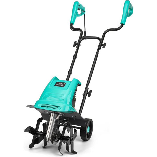 IncwBo 10.5 Amp 12'' Tilling Width 8'' Electric Garden Tiller