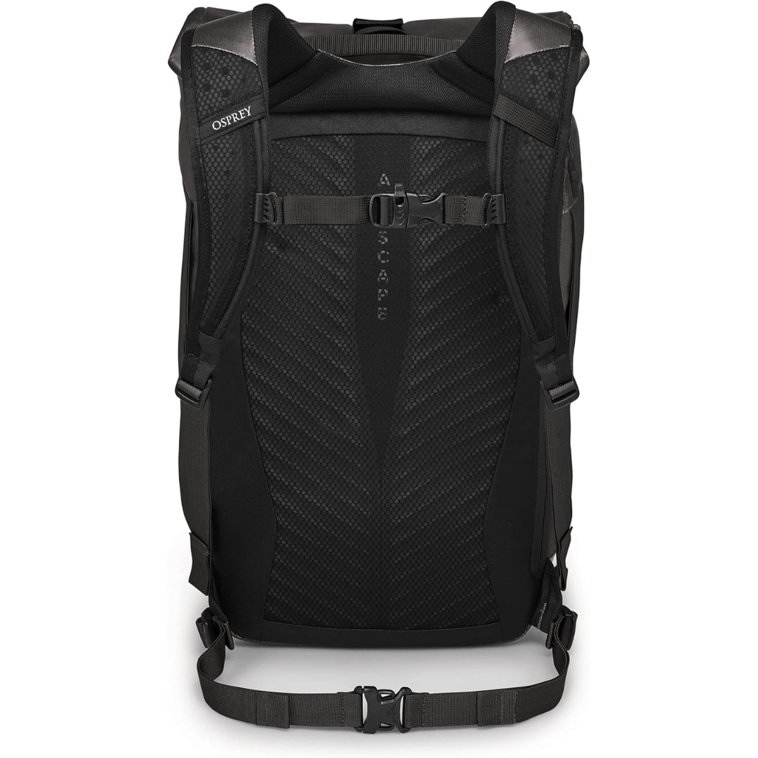 Osprey Transporter Roll Top Laptop Backpack (Black)