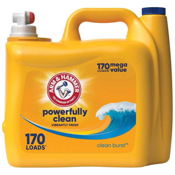 Arm & Hammer 170 Fl oz Clean Burst Liquid Laundry Detergent