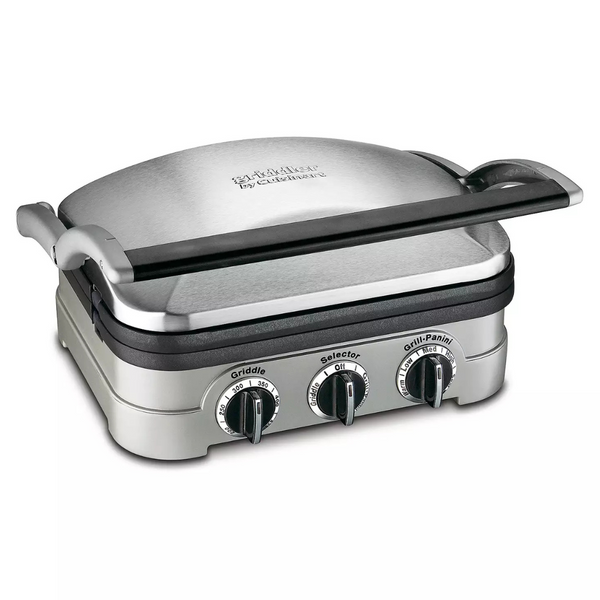 Cuisinart GR-4NP1 5-in-1 Brushed Stainless Steel Griddler