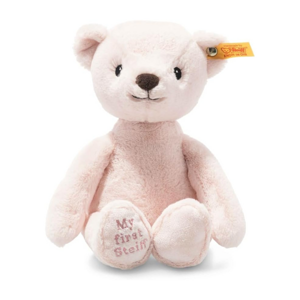 10" Steiff Soft Cuddly Friends My First Teddy Bear (Pink)