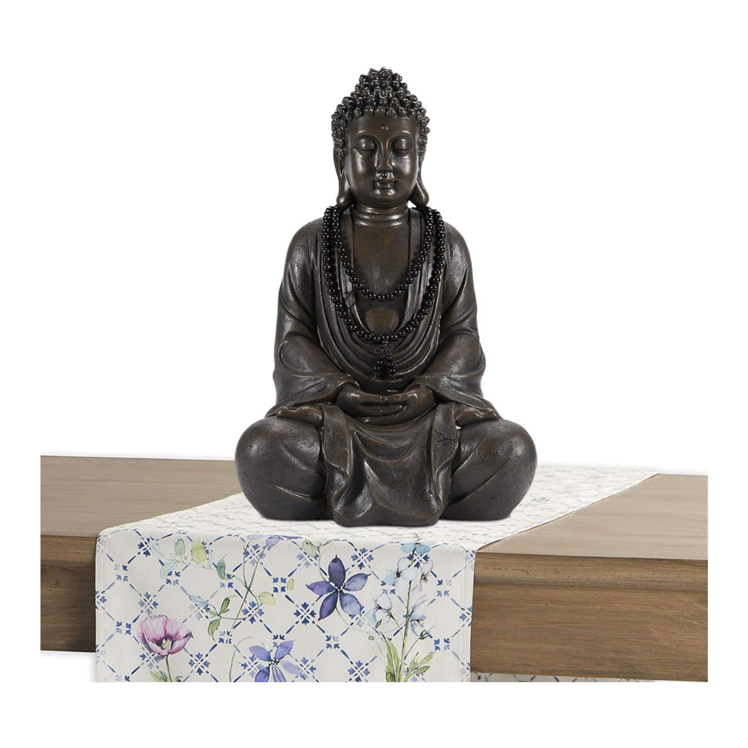 Goodeco 11.4" Meditating Buddha Statue