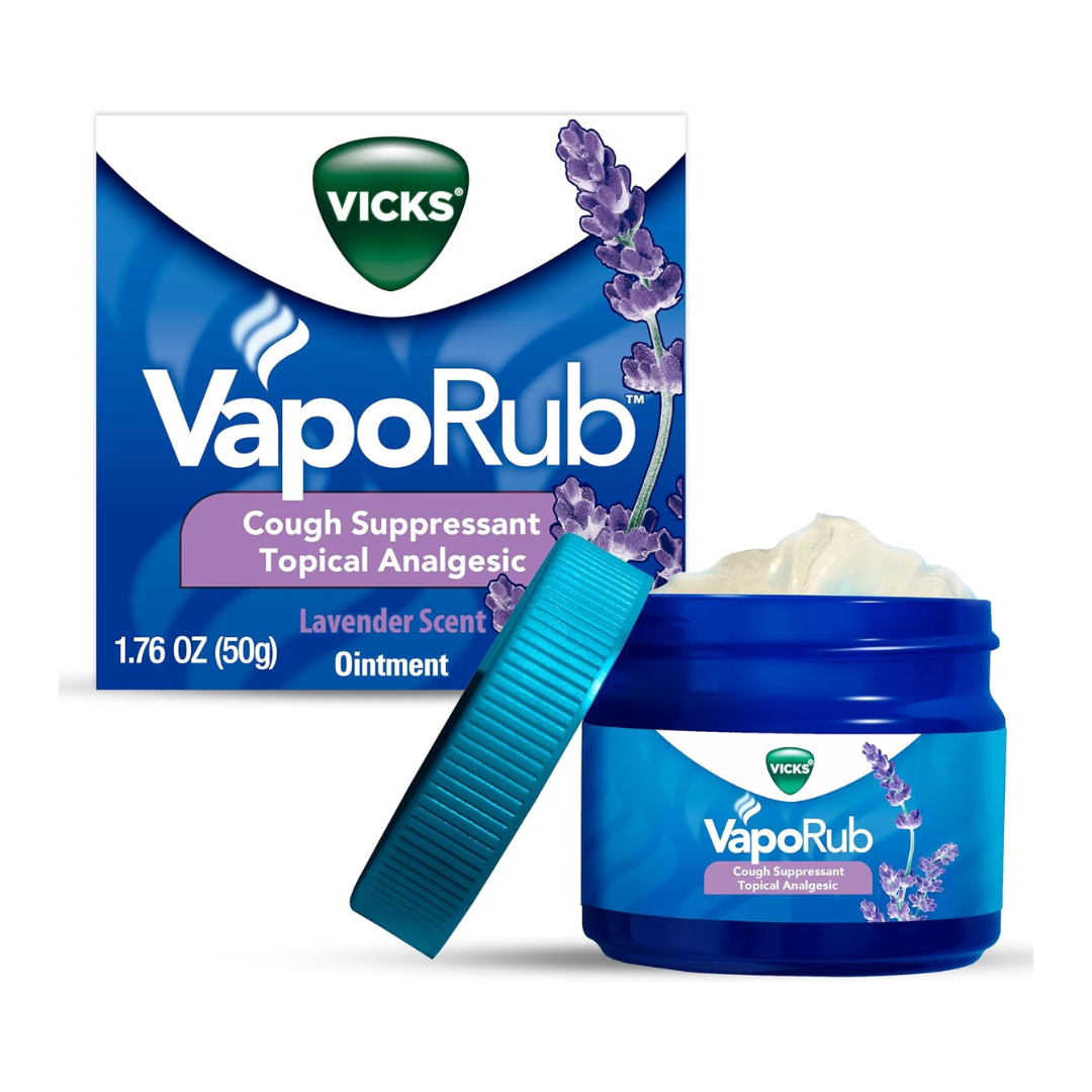 Vicks Cough Relief VapoRub With Lavender Scent (1.76oz)