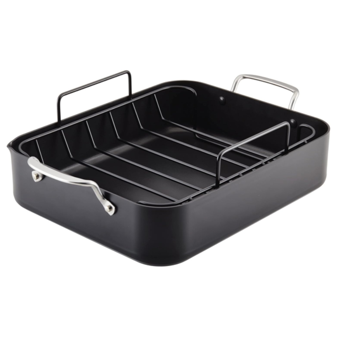 KitchenAid Hard Anodized Roasting Pan/Roaster With Removable Rack