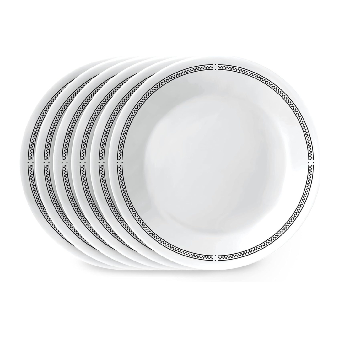 6-Piece Lightweight 6.75" Appetizer Round Plates