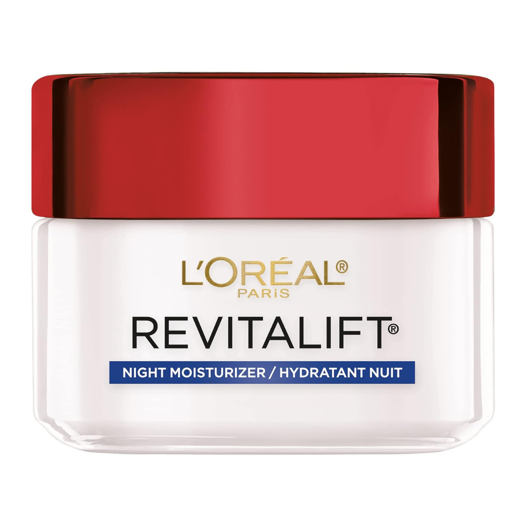 L'Oreal Paris Revitalift Anti-Wrinkle And Firming Face Night Cream, 1.7 Oz