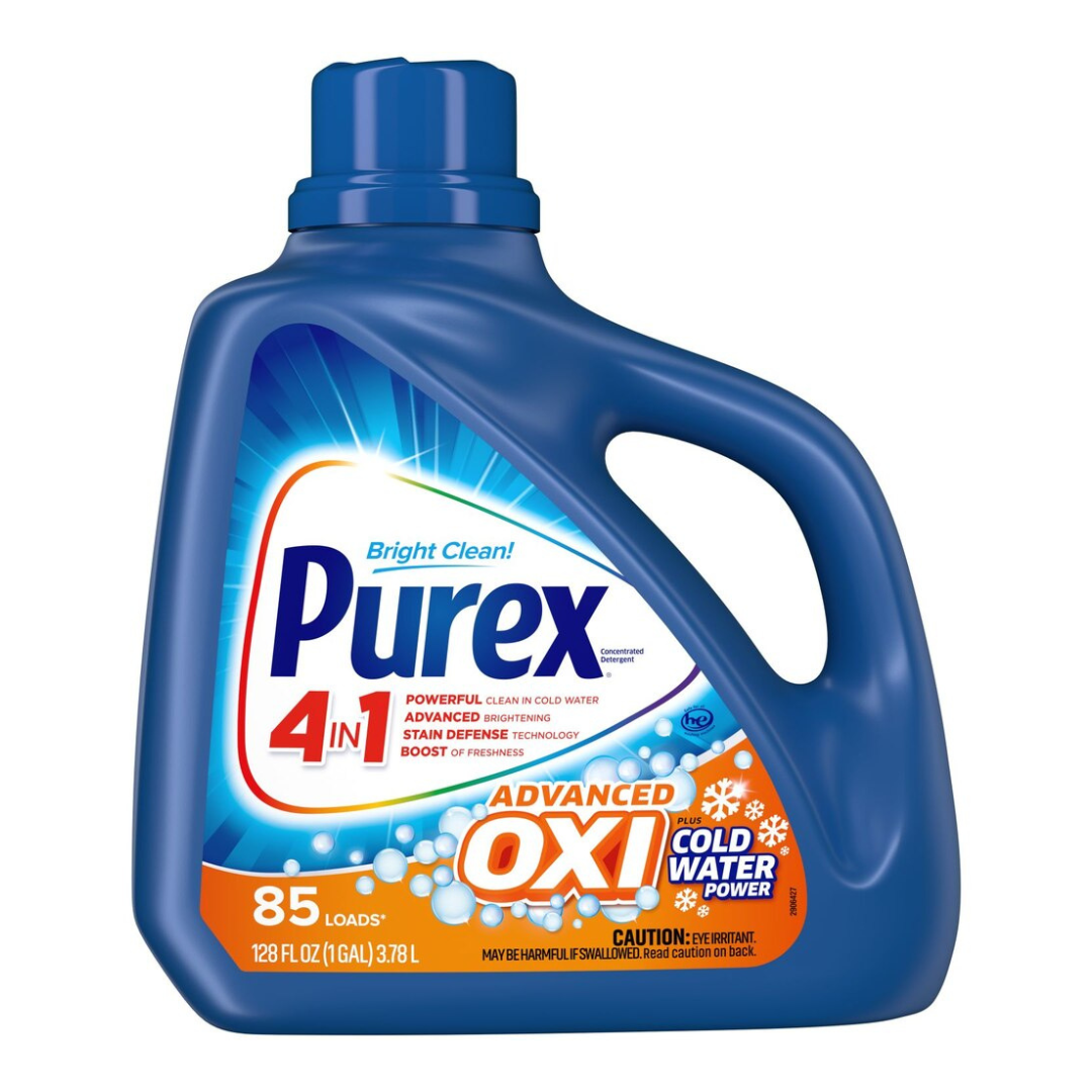 128-Oz Purex Advanced Oxi + Coldwater Power Liquid Laundry Detergent + $5 ExtraBucks Rewards