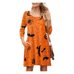 Women's Plus Size Fall Tunic Dresses