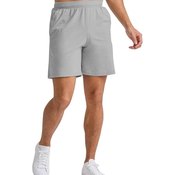 Hanes Men's Originals Tri-Blend Pull-On Jersey Shorts with Pockets