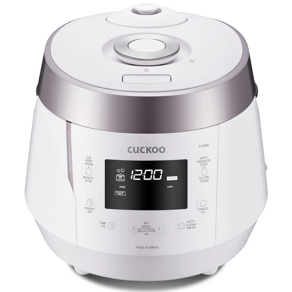 Cuckoo 10-Cup Uncooked Heating Pressure Rice Cooker & Warmer