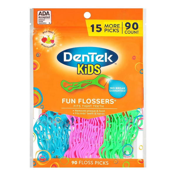 90-Count DenTek Kids Fun Flossers (Wild Fruit)