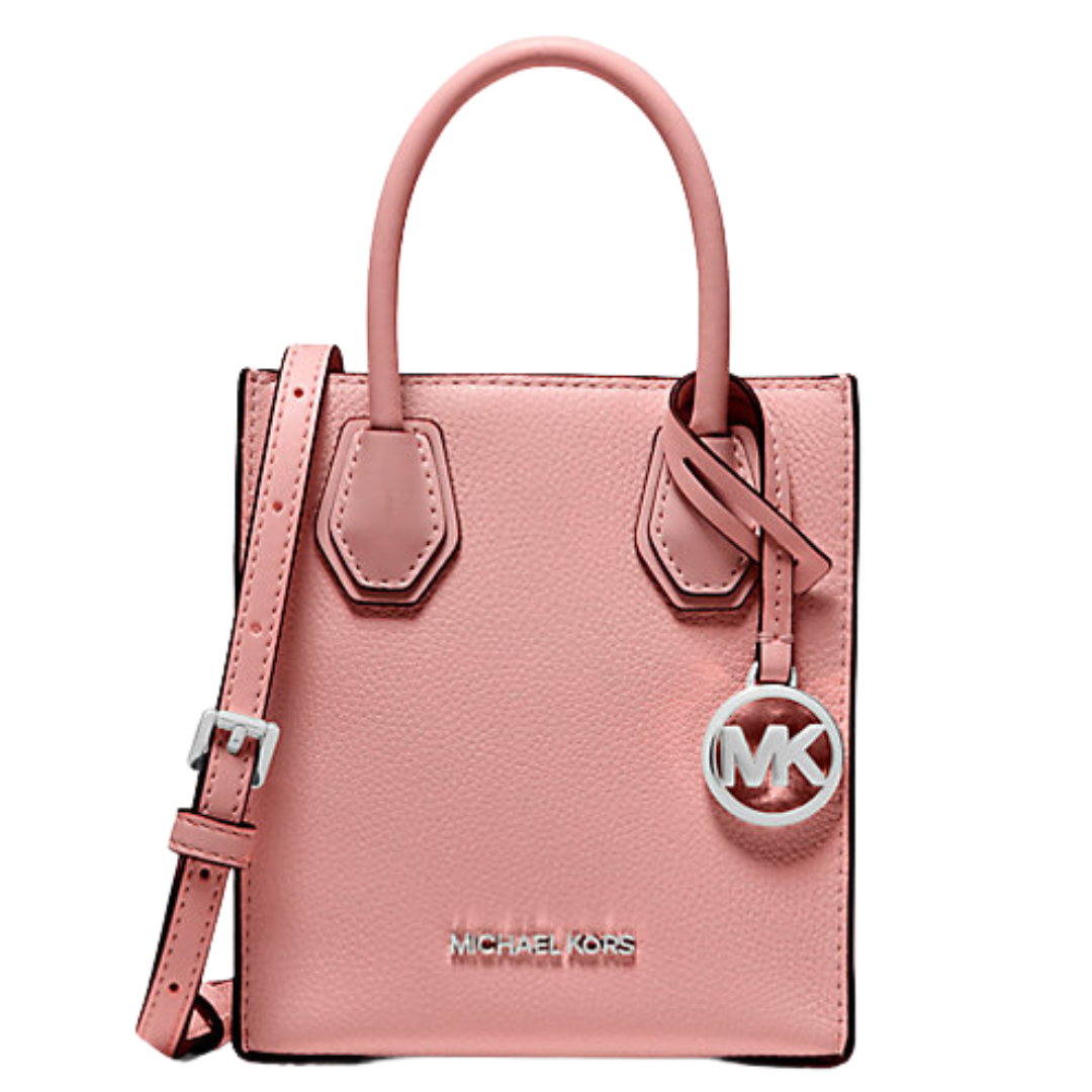 Michael Kors Mercer Extra-Small Pebbled Leather Crossbody Bag