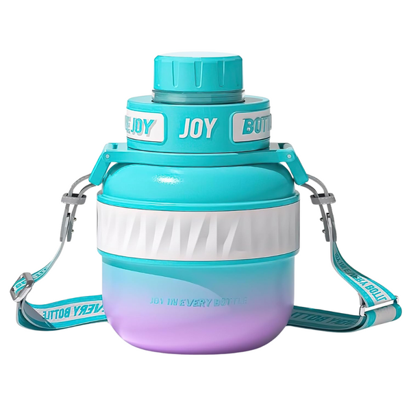 Bottle Joy Stainless-Steel Double Insulated Water Bottle, 16 Oz (Various)