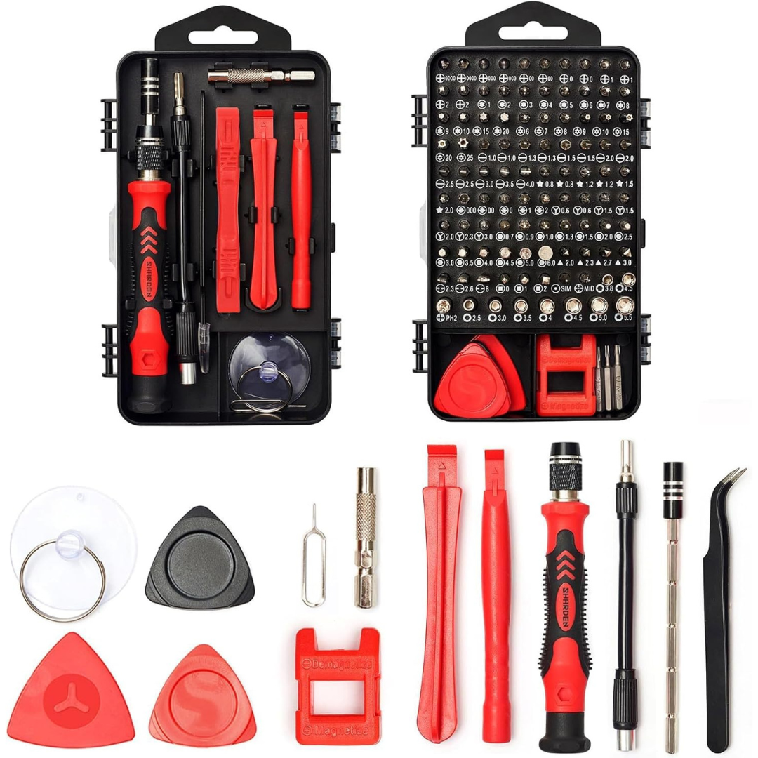 Taihom Electric 115-in-1 Magnetic Screwdriver DIY Precision Tool Kit