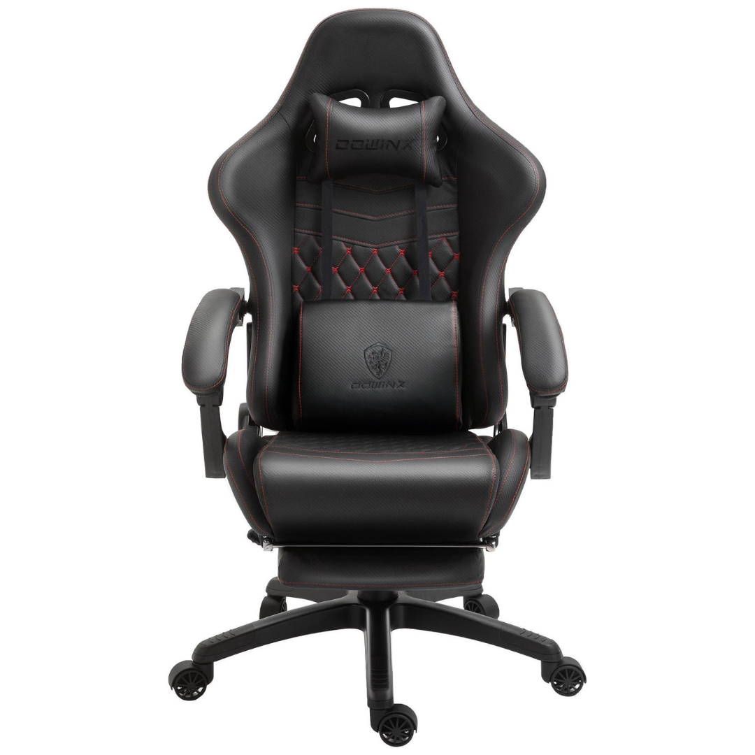 Dowinx Gaming/Office PC Chair with Massage Lumbar Support (2 Colors)