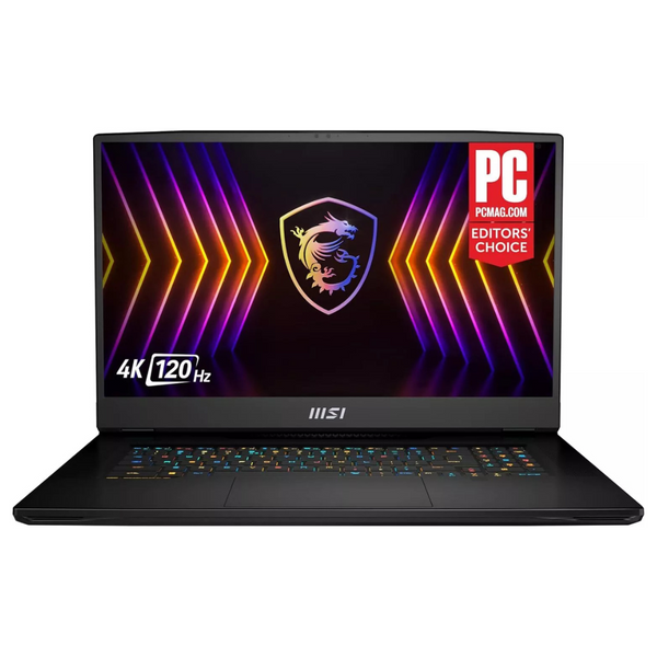 MSI Titan GT77 17.3" 4K UHD Gaming Laptop (i9-12900HX / 64GB RAM / 2TB SSD / 16GB RTX 3080 Ti) [Certified Refurb]