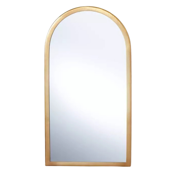 Hearth & Hand Magnolia Arched 8" x 16" Metal Frame Wall Mirror