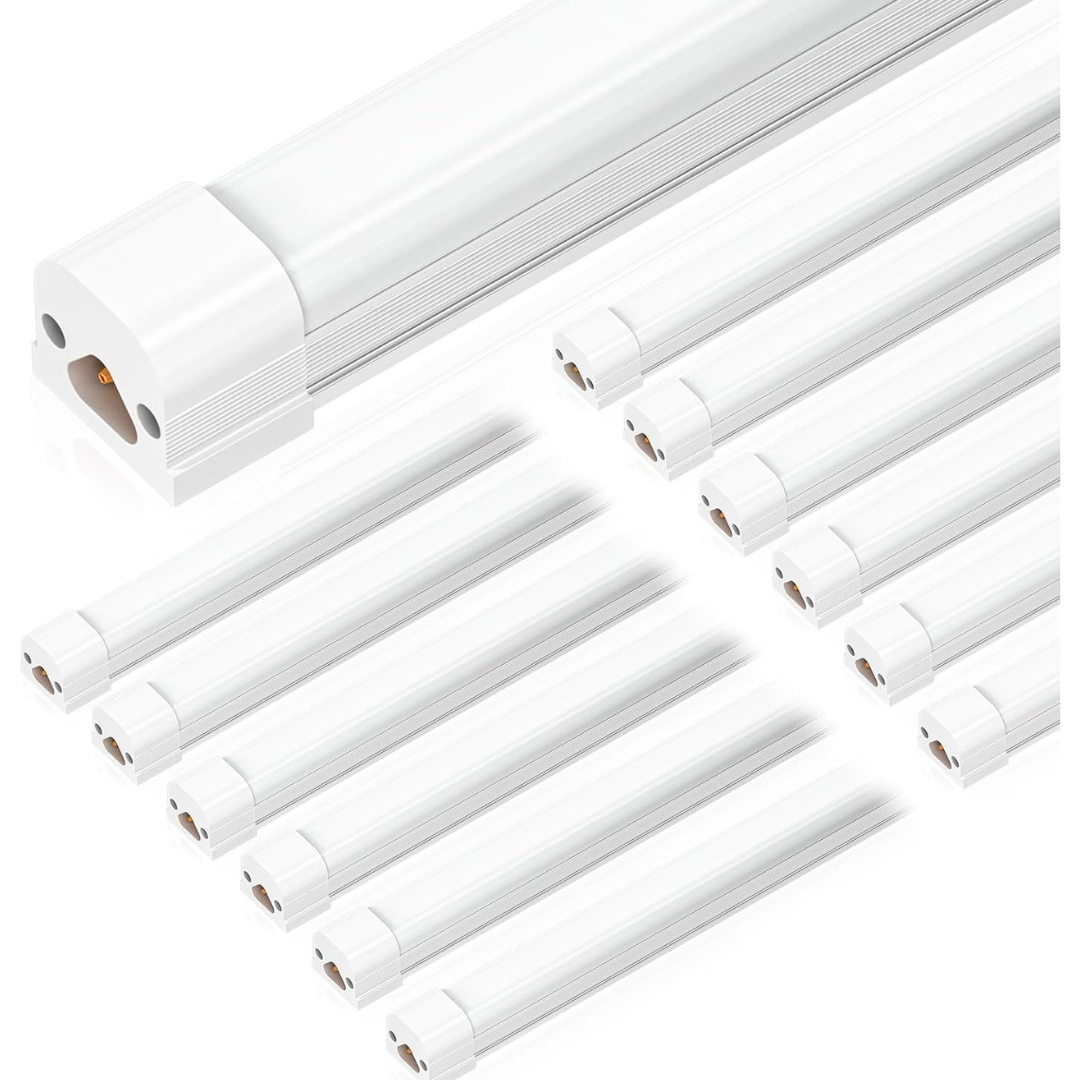 12-Pack T8 4200LM Super Bright 4ft LED Tube Light