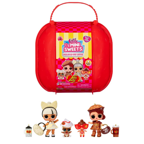 L.O.L. Surprise! Loves Mini Sweets Deluxe Series 2 With 4 Dolls, Accessories