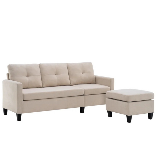 Latitude Run Irum 77'' Upholstered Sofa & Chaise