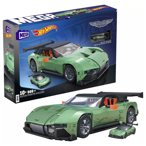 Hot Wheels MEGA Aston Martin Vulcan Vehicle Building Toy