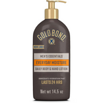 Gold Bond Men’s Essentials Everyday Moisture Daily Body & Hand Lotion, 14.5 Oz., With Vitamin C