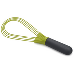 Joseph Joseph Twist Whisk 2-In-1 Collapsible Balloon And Flat Whisk Silicone Coated Steel Wire