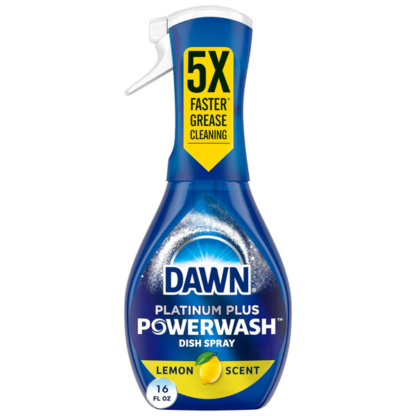 Dawn Powerwash Free & Clear Light Pear Dish Spray, Dish Soap Starter Kit (16 Fl Oz)