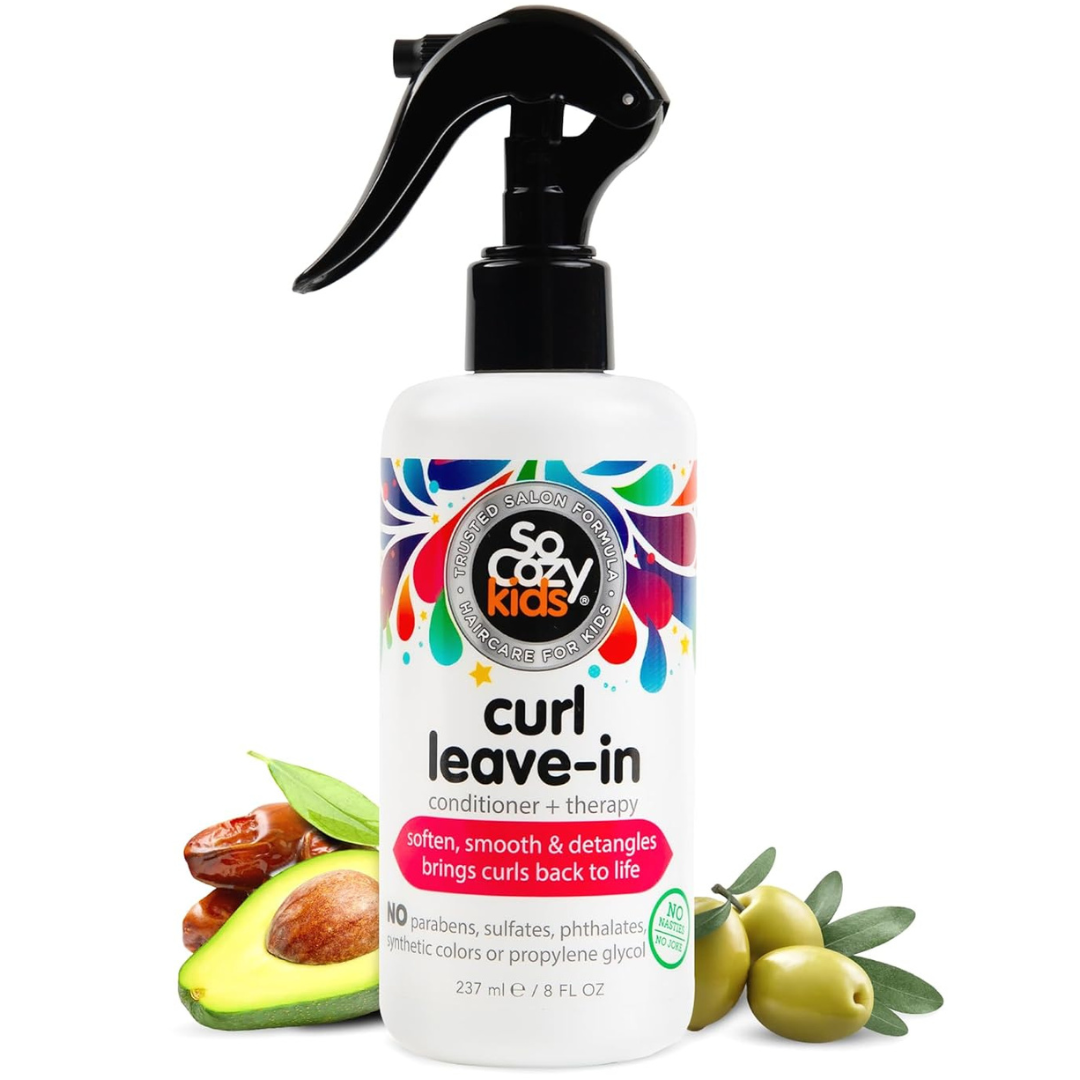 SSoCozy Kid's 8 Oz Curl Leave-In Spray Conditioner