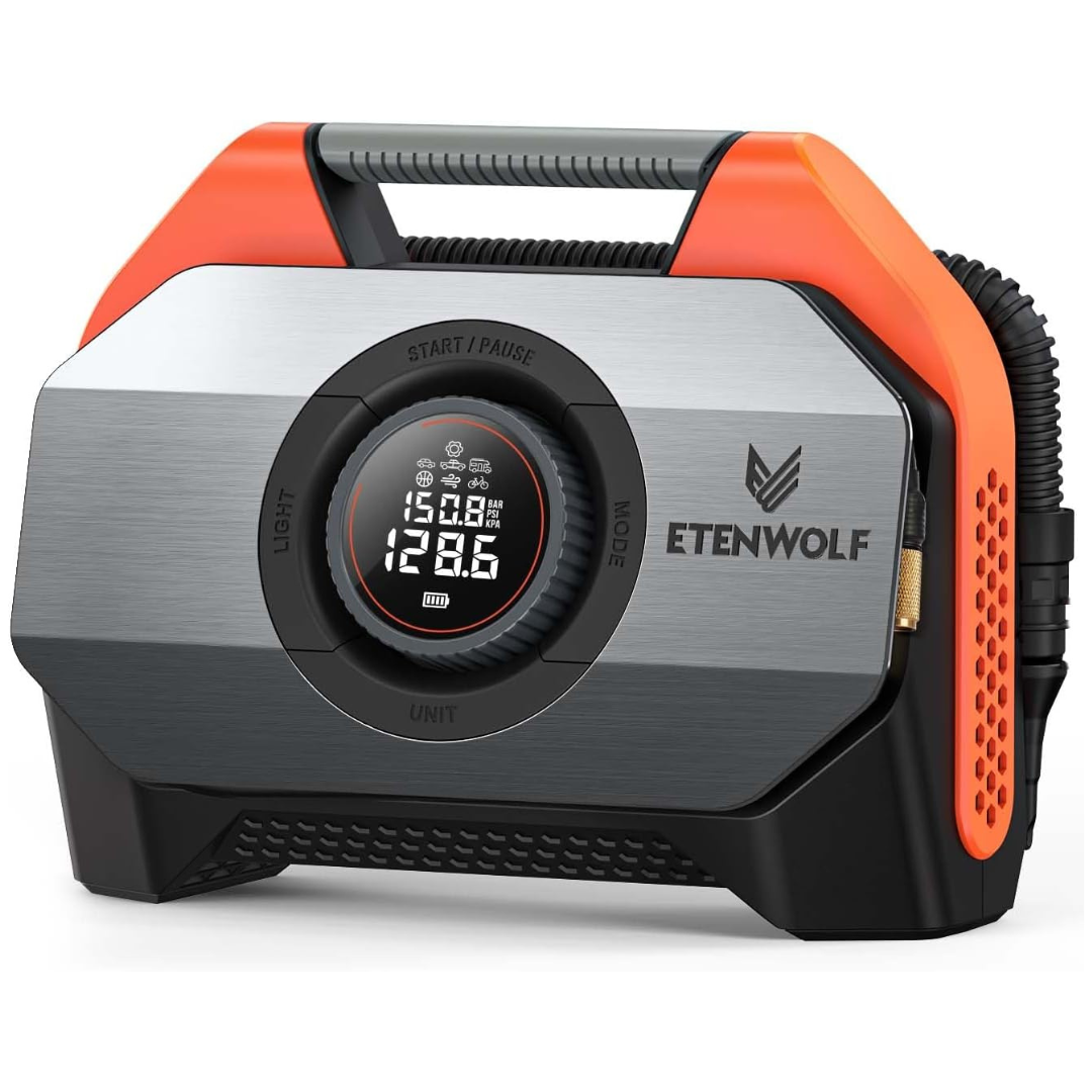 Etenwolf Vortex S6 Tire Inflator Portable Air Compressor