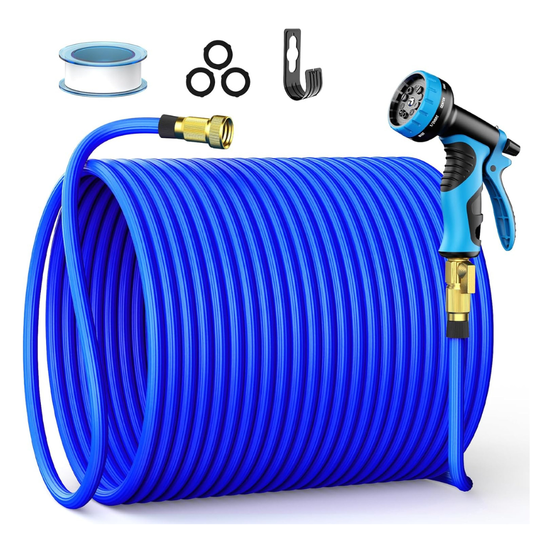 100ft Expandable Leak-Proof Garden Hose With 10 Functions Nozzle