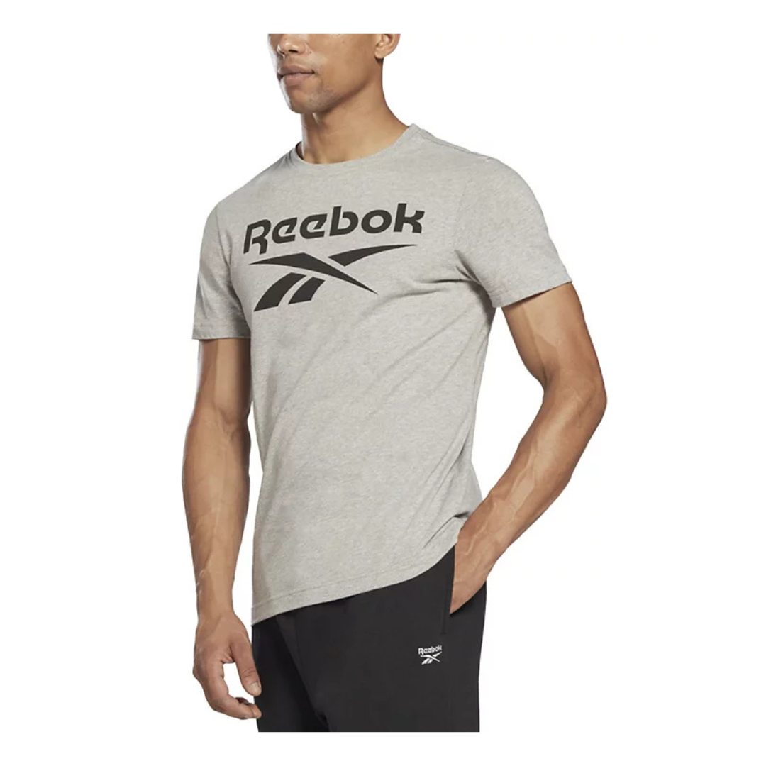 Reebok Men's Slim-Fit Identity Big Logo Short-Sleeve T-Shirt