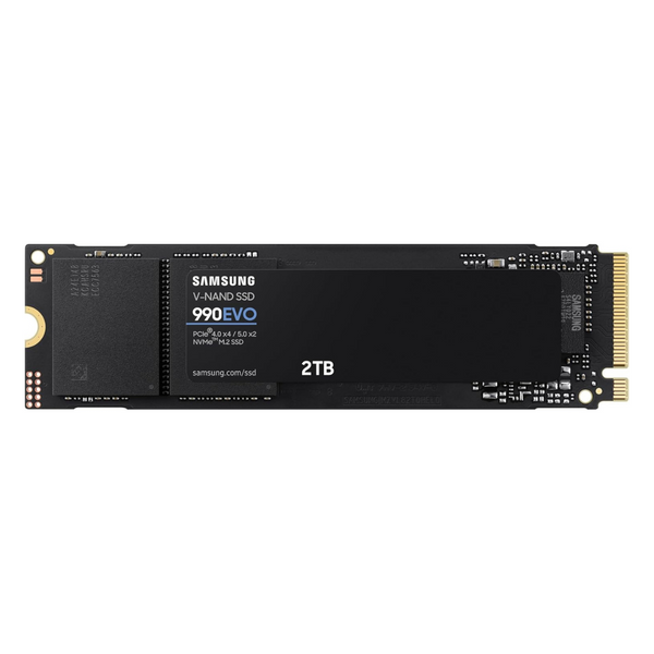 2TB Samsung 990 EVO NVMe 2.0 M.2 2280 PCIe Gen4x4 Internal SSD