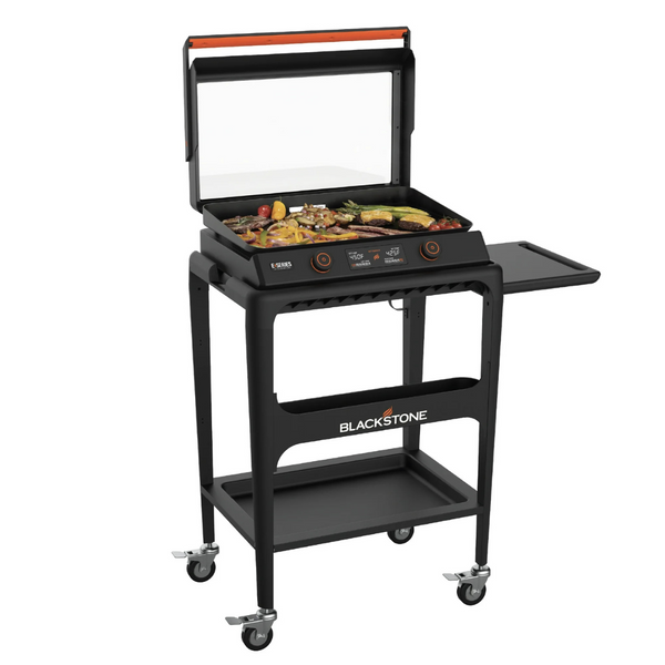 Blackstone E-Series 2-Burner 22" Electric Tabletop Griddle With Prep Cart