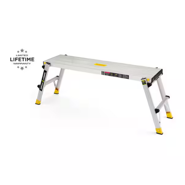 4-Feet Gorilla Ladders Aluminum Slim-Fold Work Platform (GLWP-47)