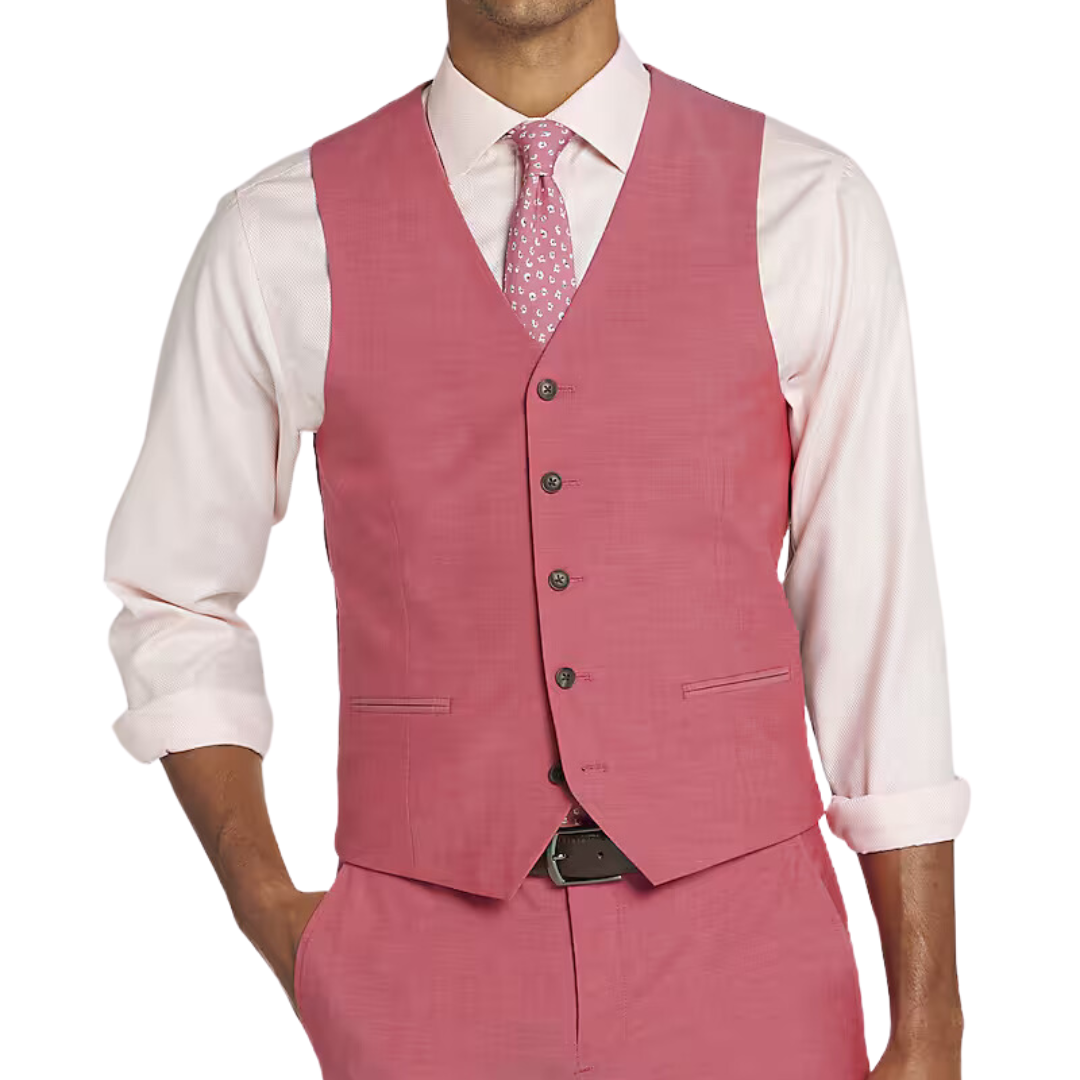 Jos. A. Bank Men's Skinny Fit Suit Separates Vest