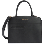 Anne Klein Top Handle Satchel (Black)