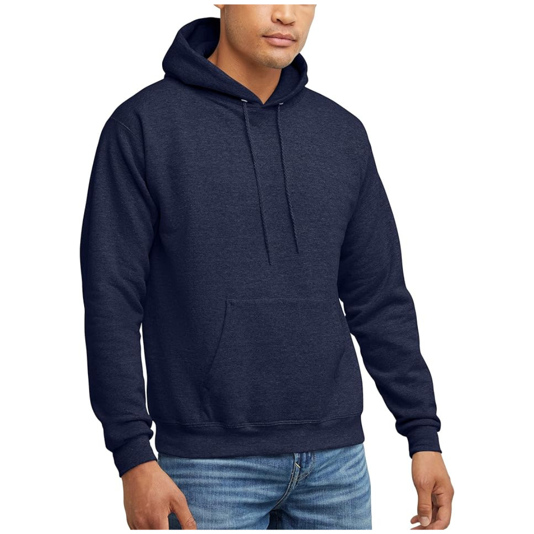 Hanes Men's Comfortblend Midweight Fleece Pullover EcoSmart Hoodie