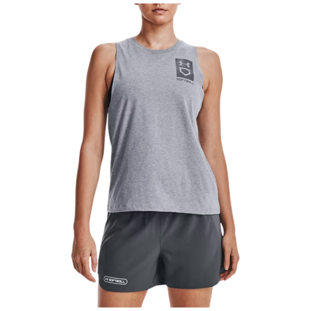 Under Armour Women's Softball Box Logo Tank (Various)