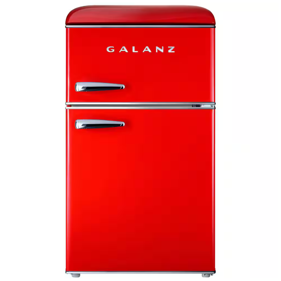 Galanz GLR31TRDER 3.1 Cu.Ft. Retro Compact Refrigerator