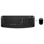 HP Wireless Keyboard & Mouse Combo 300 With USB Receiver