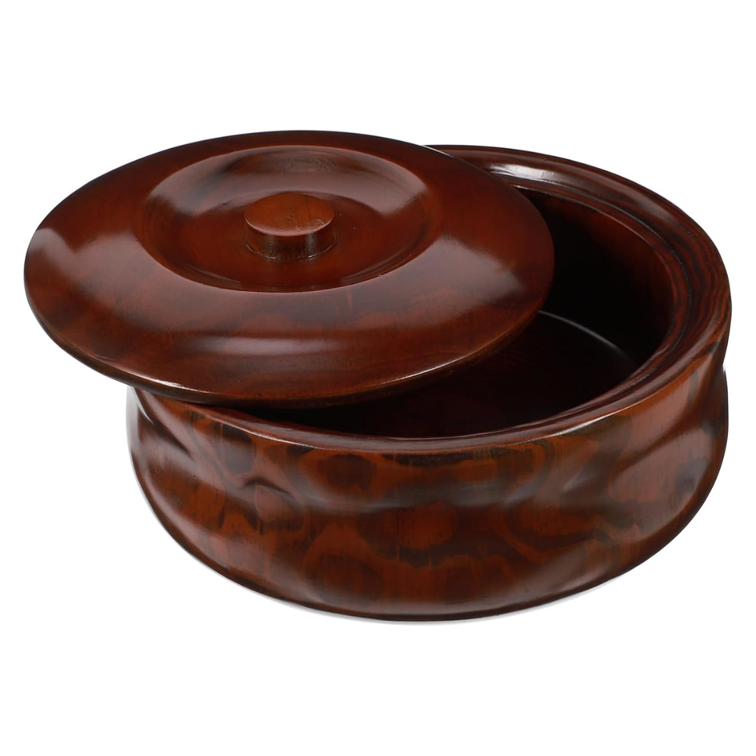 Okumeyr Fruits Wooden Snacks Bowl