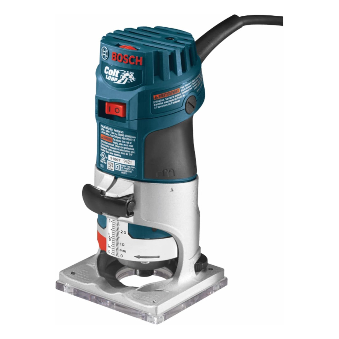 Bosch Colt 1-Horsepower 5.6 Amp Electronic Variable-Speed Palm Router