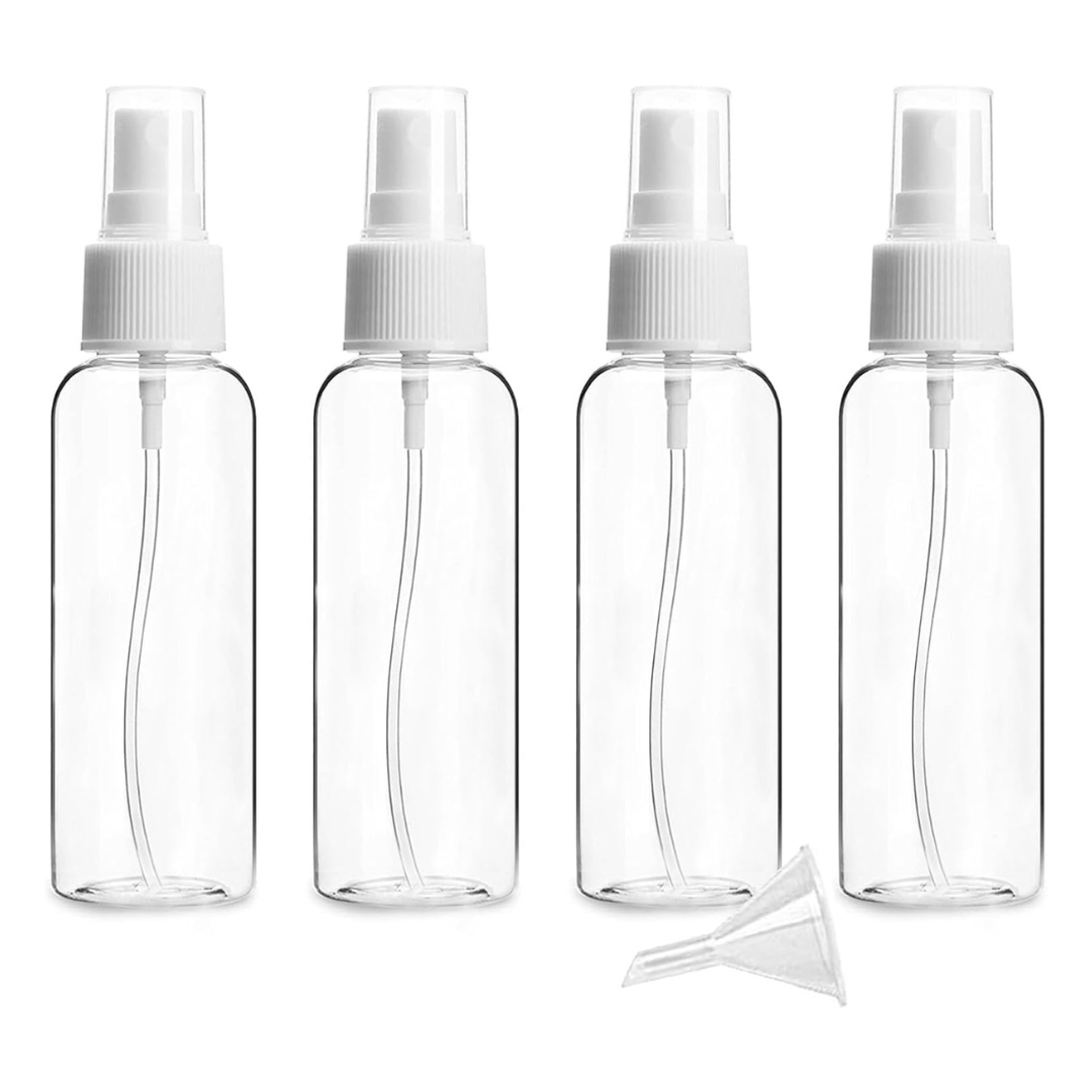 5 Pack 4oz/120ml Travel Spray Bottle