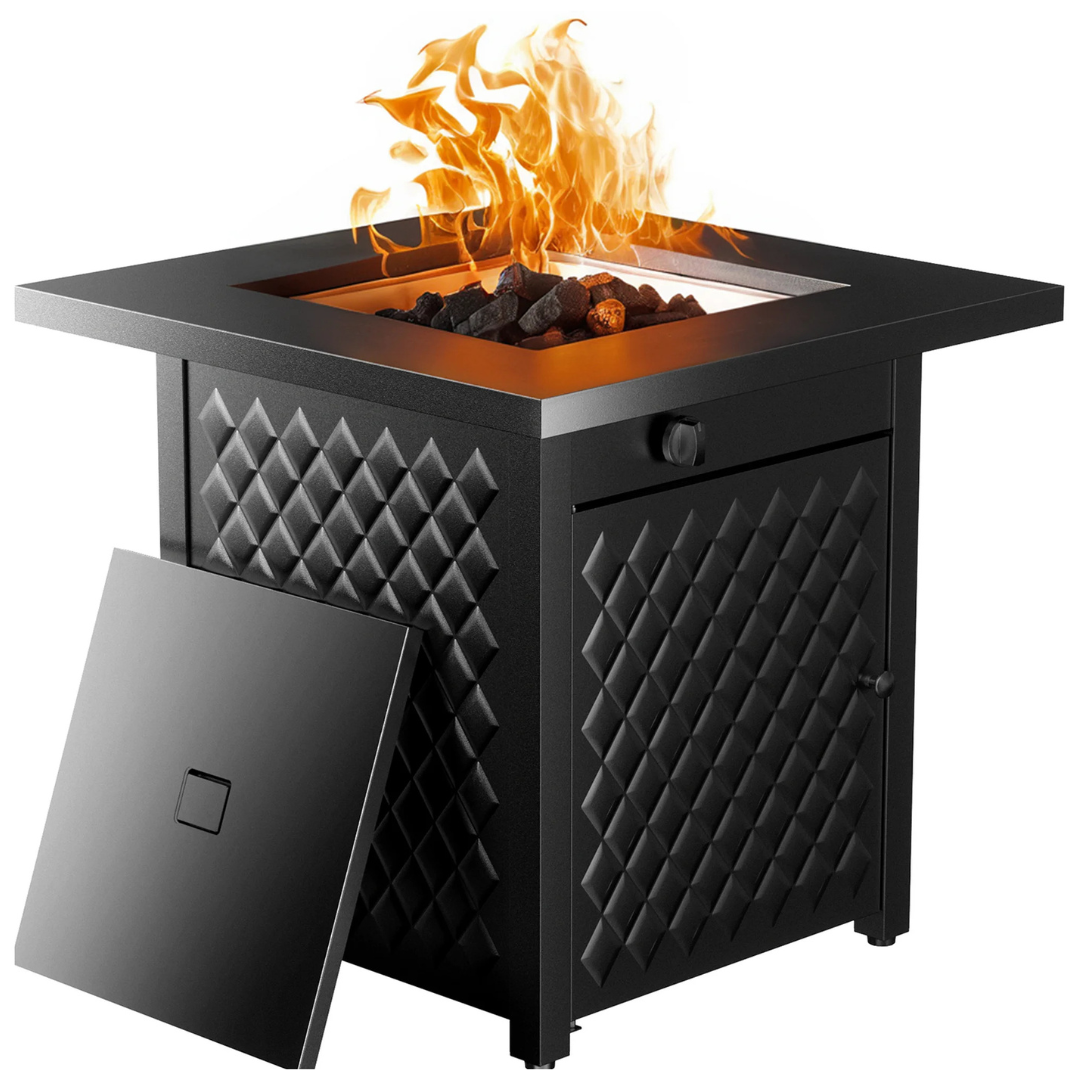 28" Outdoor Propane Fire Pit Table